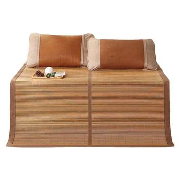 Fuana foldable double-sided bamboo mat