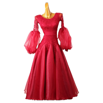 Ballroom dance modern dance skirt new dress waltz high-end ballroom dance performance skirt ballroom dance skirt