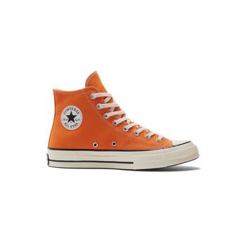 CONVERSE ຢ່າງເປັນທາງການ 1970S ເກີບຜ້າໃບສູງຂອງຜູ້ຊາຍແລະແມ່ຍິງຄລາສສິກທີ່ມີສີສັນສົດໃສສີສົ້ມ A11442C