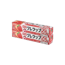 (Self-operated) KUREHA Wu Yu Japan imported plastic wrap food and fruit preservation 22cm*50m 2 pieces