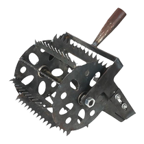 Upgraded roller manual weeding tool shovel artifact hoe weeding loose soil paddy field multi-functional hand push hoe agricultural