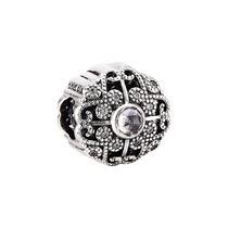 (self-employed) Pandora Pandora fairytale flowers zircon 925 silver strings beads 791961CZ