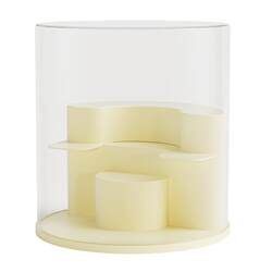 Blind Box Storage Display Stand Suitable for Pop Mart Star Figure Storage Box, Transparent Acrylic Cute Figurine Cabinet