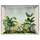 High-end light luxury artificial flower display window landscaping ornaments