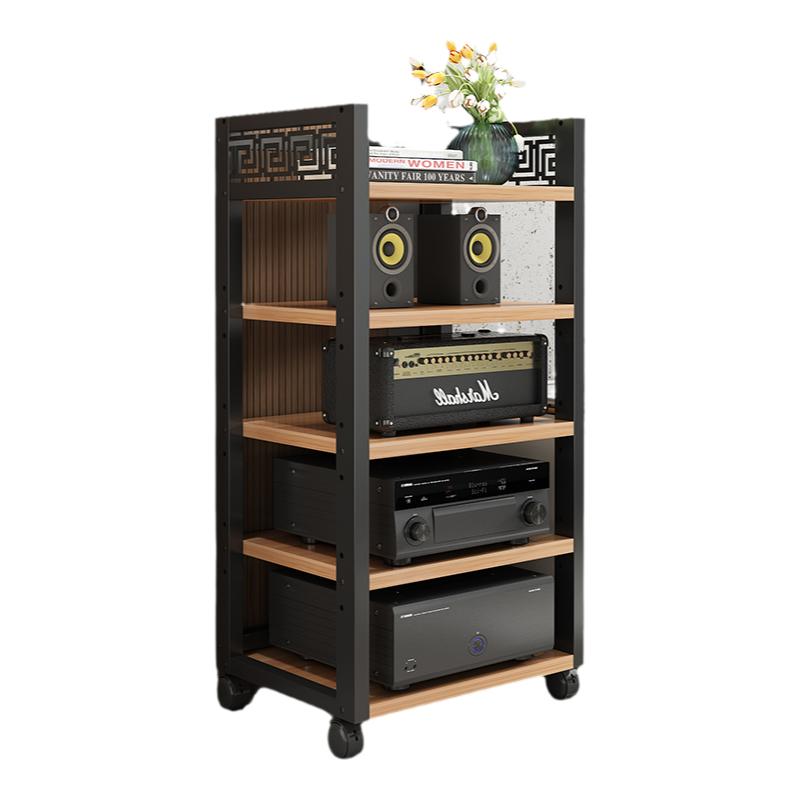 Maple leaf amplifier stand with Chinese style elements, adjustable