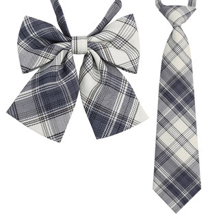 Preppy Style Plaid Bow Tie Korean Style Women's Bow Tie