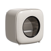 Bathroom tissue box no punching waterproof roll paper storage toilet paper storage rack light luxury tissue box 723