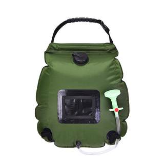 Outdoor camping bath bag portable bath bag