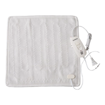 Coussin chauffant électrique à compresse chaude petite couverture chauffante électrique chauffe-épaules et dos soulagement du genou période menstruelle coussin chauffant à haute température en silicone physiothérapie