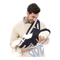 British baby sling is a simple baby carrier when going out freeing hands to hold the baby holding it in front of the baby and holding it in front of the baby multifunctional