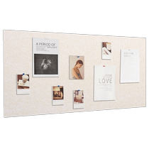 Removable bulletin board felt wall sticker storage Nordic style felt board self-adhesive childrens room work display photo wall