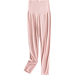 Maternity pajamas, spring, autumn and winter cotton home pants that do not tighten the belly and support the belly pants, large size outerwear during pregnancy, long johns, loose bundles