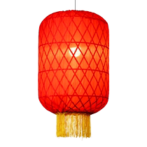 Handmood Bamboo Weave Lantern Red Dancing Старинный Wind Sind Wind Custom Большой Взвод Stall Hotfot