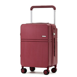 Letoo new wide trolley suitcase women's mother box trolley box 20-inch boarding case high-value travel box