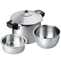 (Self-operated) Kuhn Rikon Swiss Rikon dripping chicken essence special pot pressure cooker pressure cooker household induction cooker