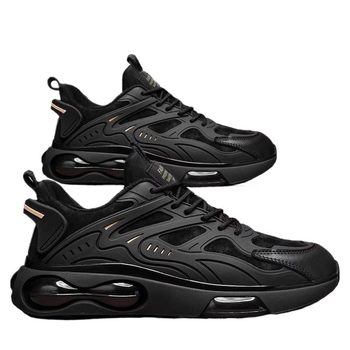 Breathable lace-up sneakers black | thousands of people’s collection