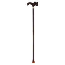 Cadeau Hushou Black Chicken Wings Wood Seniors Solid Wood Cruches Red Wood Cane Solid Wood Non-glissé Cornerback Four Foot Cruportées