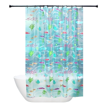 Merma EVA bath bath bath waterproof thickened mildew туалетная ванна занавес теплой раздел