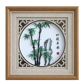 芜湖铁画迎客松马到成功非遗可定制安徽伴手礼芜湖特色礼品送客户