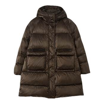 Fairy's Pocket 90 White Duck down Long down Jacket for Women 2025 Autumn/Winter New Thickened Warm Design Coat