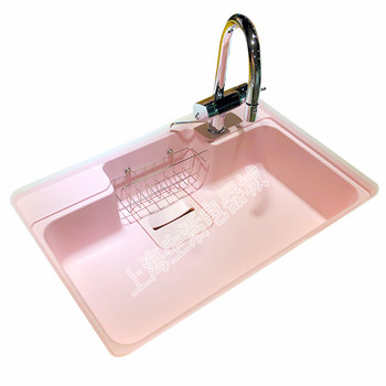 Japanese imported artificial seamless kitchen large single sink yoshimoto