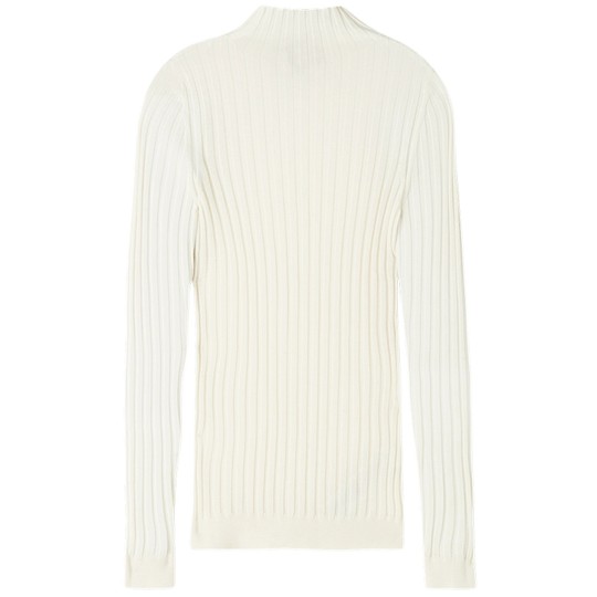 FALCONERI Suéter de cachemira de Año Nuevo ajustado con cuello alto y color original para mujer DML261Y