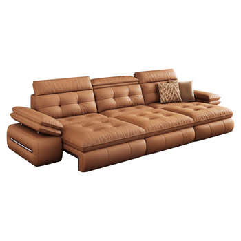 Electric sofa, remote control silent retractable