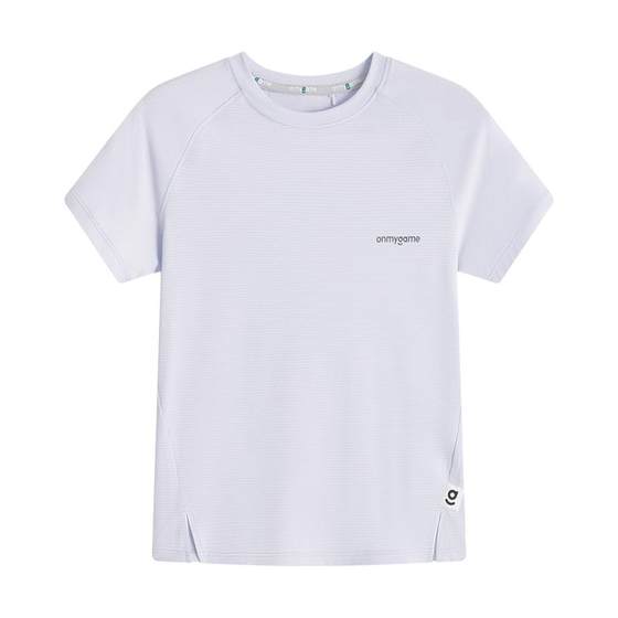 
onmygame [Sunscreen T-shirt] Girls Short-sleeved T-shirt Cool and breathable sportswear Summer children's top