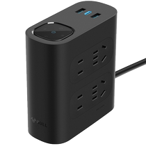 Bull socket usb plug-in strip strip drag strip strip strip multi-functional 20w lightning protection power purification socket