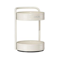 Barrel bucket rotation cosmetics storage box shelf shelf, skin care products dressing table, hand bathroom skincare products