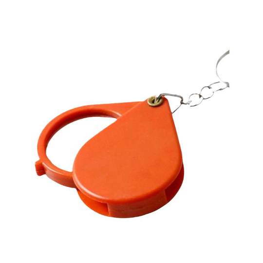 放大镜老年人高清正品折叠钥匙扣专用看书工具阅读便携手持式迷你