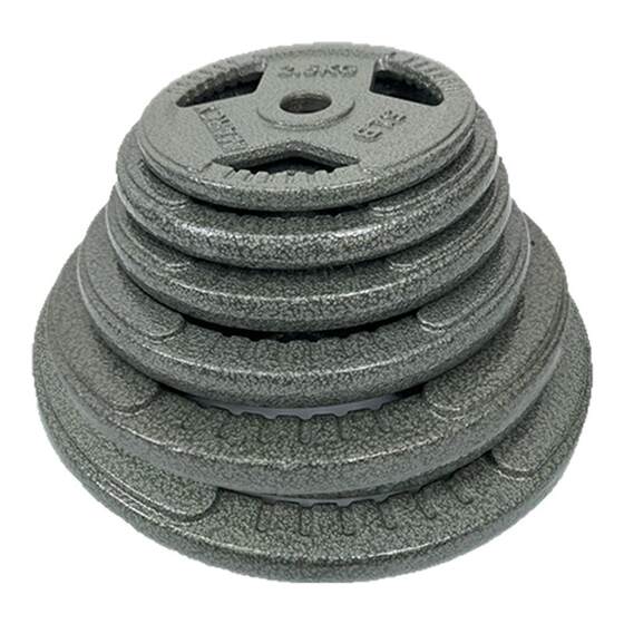Small hole barbell set pure iron painted barbell combination