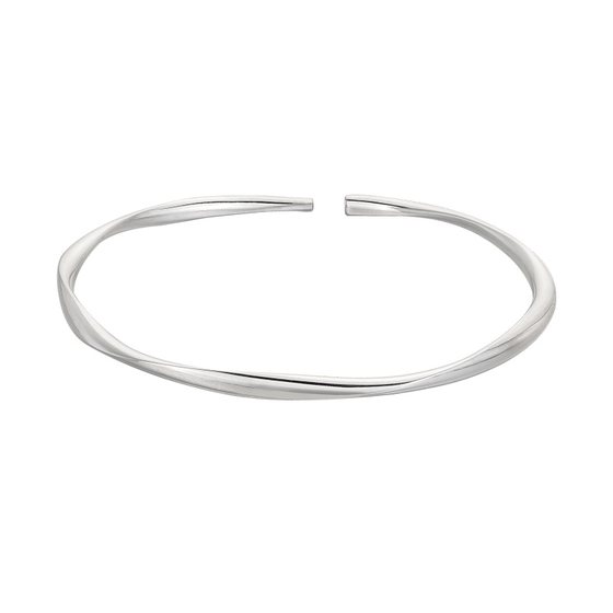 Yongxing Silver Tower Foot Silver 999 Silver Bracelet Female Mobius Ring Young Niche Design Advanced Silver Bracelet