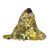 Earthquake emergency kit outdoor outdoor survival life-saving blanket emergency blanket life-saving blanket insulation blanket sun protection blanket double-sided silver