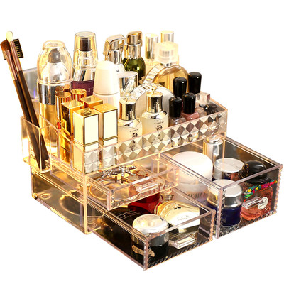 Cosmetics Storage Box Net Red Home Desktop Lipstick Skin Care Product Classification Shelf Acrylic Dresser Drawer