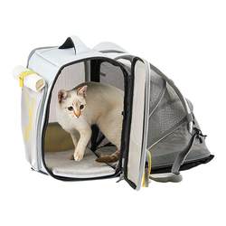 Xiaopei xZONE pet backpack cat bag portable space capsule large capacity backpack ກະເປົາເປ້ໝາແລະແມວ