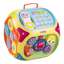 Polyhedron toy baby learning table multi-functional educational early education polyhedral 2-6 year old baby game table
