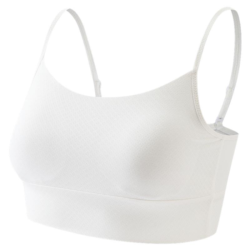 Adoring girl mercerized nocturne girl's first stage camisole / second and third stage bra with mulberry silk