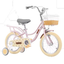 Phoenix flagship store childrens bicycles for boys and girls 6-12 years old middle-aged and older childrens bicycles childhood princess style