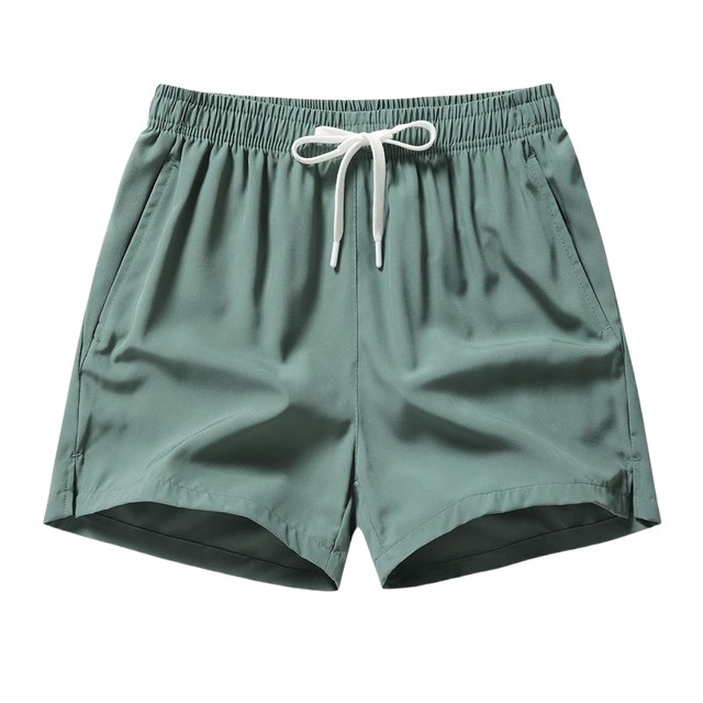 Clearance and pick up the foreign trade original single-tail goods processing three-point sports shorts men's summer ice silk quick-drying casual pants
