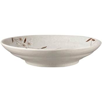 Tableware mino roasted tableware ceramic plate