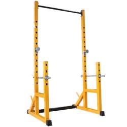 Multifunctional split frame squat rack home bench press barbell rack weightlifting bed fitness equipment pull-up rack