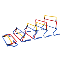 Colorful four-speed track and field hurdle frame foldable and adjustable obstacle barrier for adults and children small hurdle football training equipment