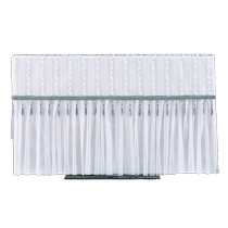 LCD TV cover dust cover lace TV cover does not take off when turned on 55-inch 65 hanging curved desktop cover cloth