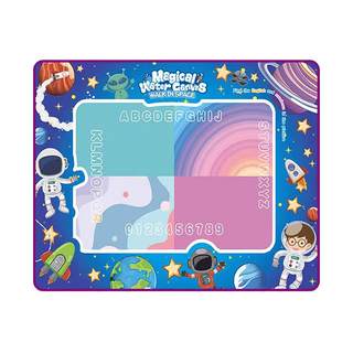 Wasser-leinwand-graffiti-magie-maldecke für kinder mit klarem wasser