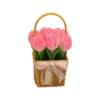 Twist stick bouquet handmade diy knitting material bag