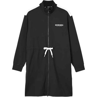 Skechers/斯凯奇正品春秋新款女子运动时尚休闲长袖连衣裙