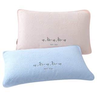 2 gold number pure cotton sweat-absorbent xinjiang cotton adult pillow covers