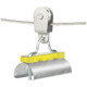 Crane wire rope flat cable lifting pulley is stainless