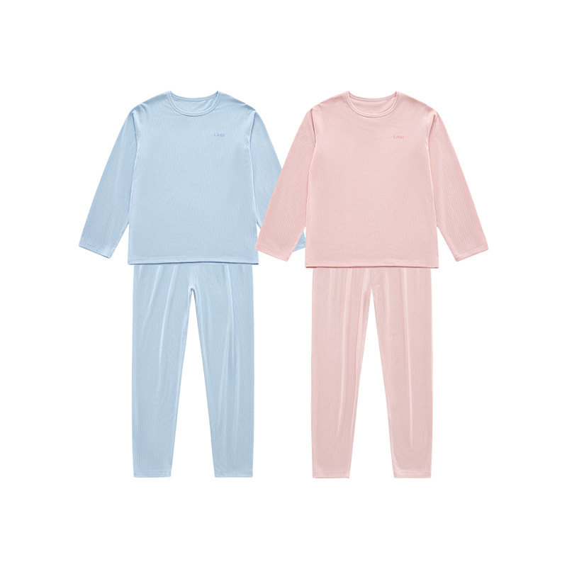 Rabbi Children's Modal Round Neck Lounge Suit
